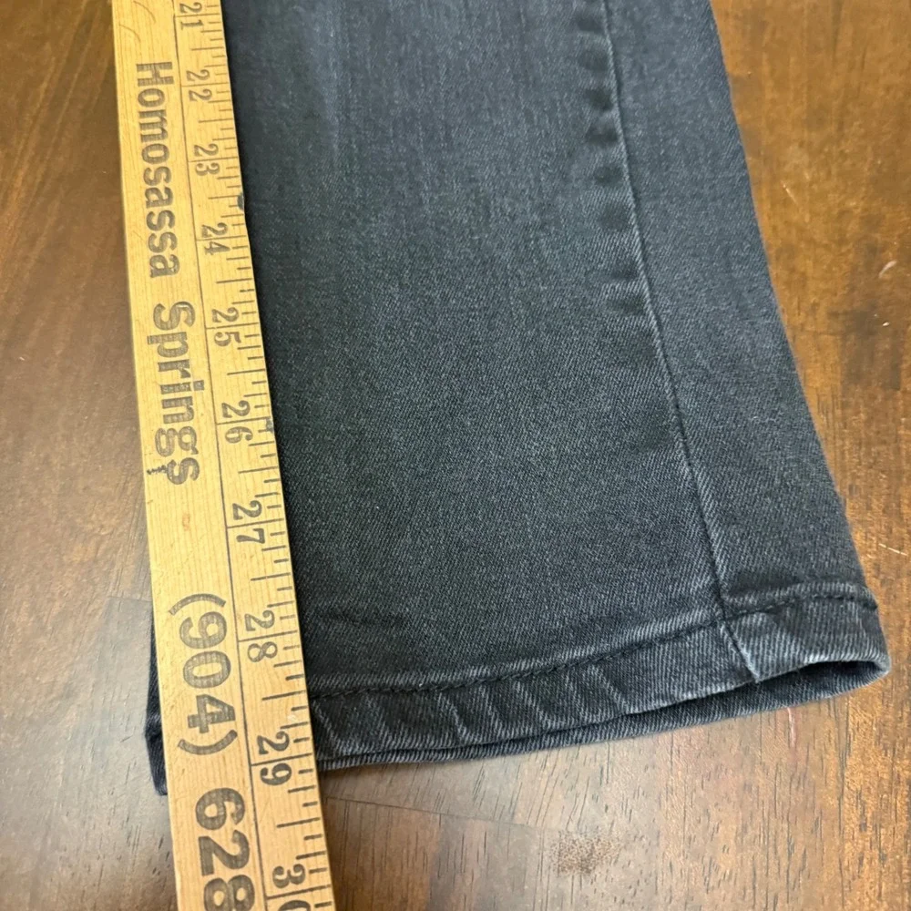 Levis 511 Slim Fit Jeans‎ Mens 31x30 Faded Black Denim 04511-1907
